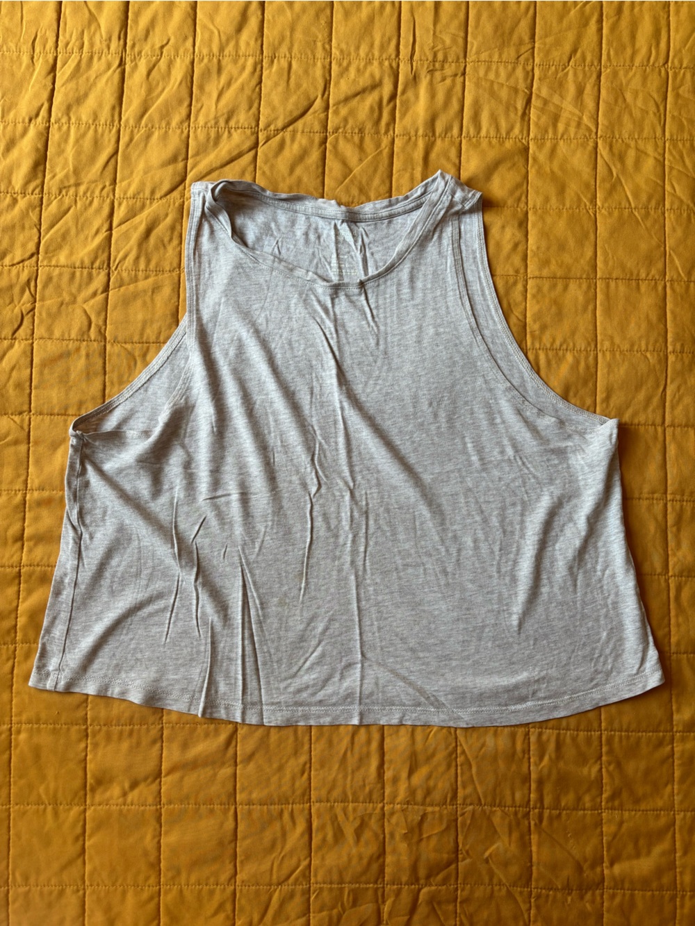 Girlfriend co cropped tank size L